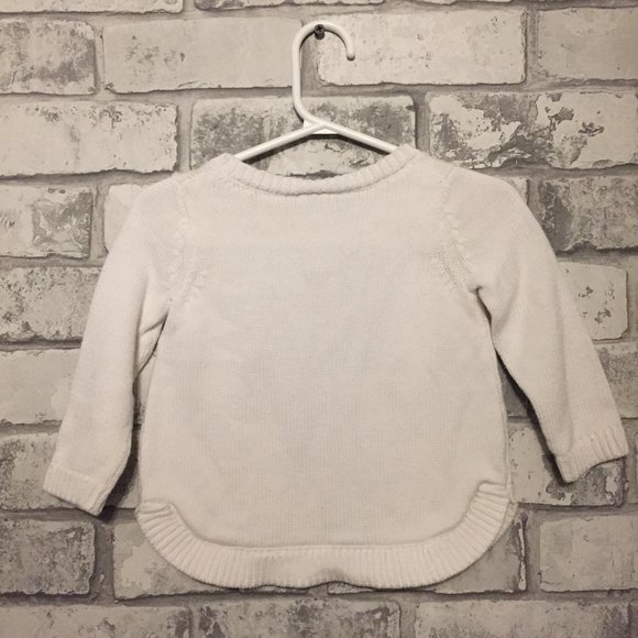 Gymboree Baby Girl's Ear Muff Sweater 6-12 Months - Picture 3 of 5